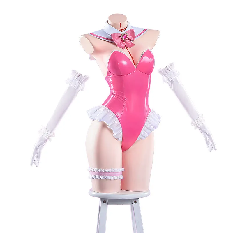 Cosplay Anime Bunny Girl - อะนิเมะบลูอาร์ไคฟ์ ชิโมเอะ โคฮารุคอสเพลย์เครื่องแต่งกายผู้หญิงเซ็กซี่หนังบอดี้สูท บันนี่เกิร์ลชุดปาร์ตี้ฮาโลวีนคาร์นิวัลเสื้อผ้า