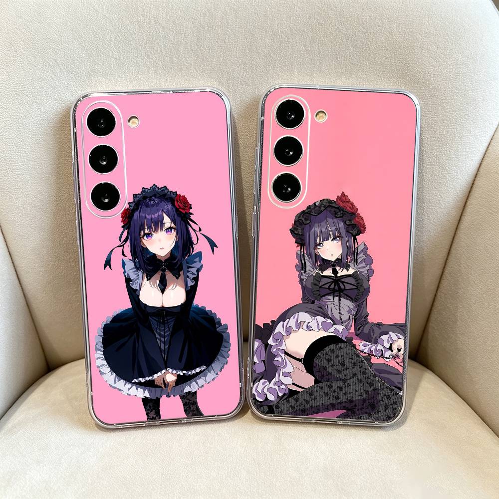 Anime Cosplay Quotes - เคสโทรศัพท์ซิลิโคนใสแบบนุ่ม My Dress-Up M-Marin cosplay(1) สำหรับ