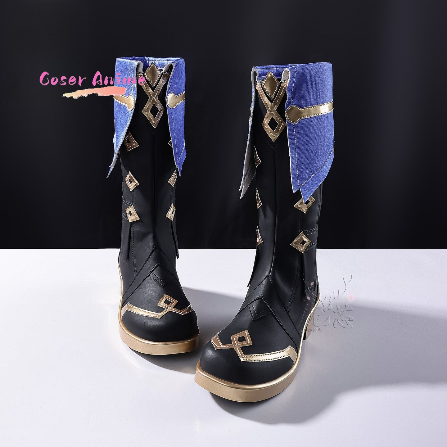Cosplay Anime Shoes - รองเท้าคอสเพลย์มิตยาจากเกม Genshin Impact สำหรับงานปาร์ตี้ฮาโลวีนและงานคาร์นิวัล