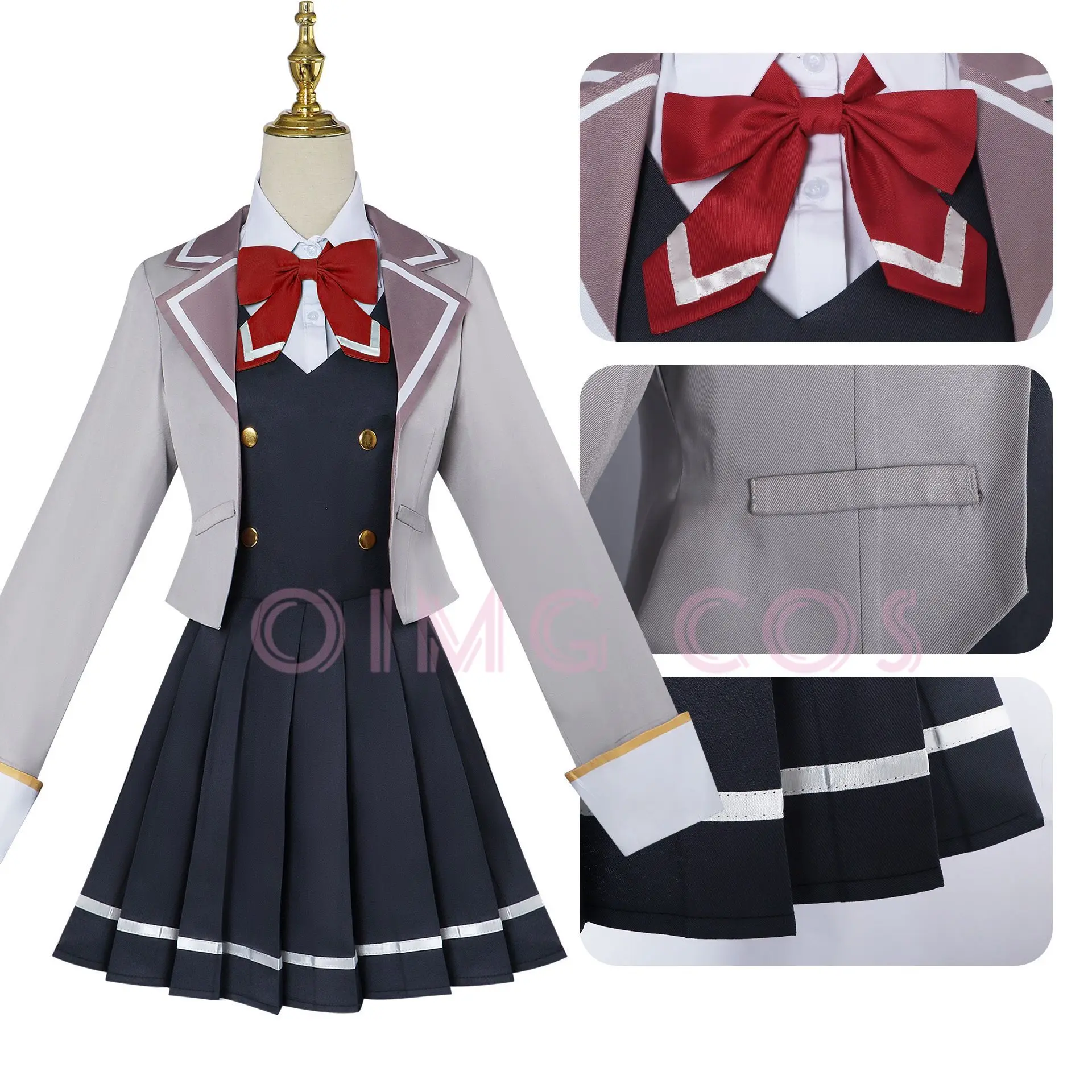 Anime Cosplay Alya - ชุดคอสเพลย์ของอัลยา บางครั้งอัลยาจะซ่อนความรู้สึกของเธอในชุดคาร์นิวัลรัสเซีย ชุดคอสเพลย์สำหรับผู้ชาย อนิเมะ ฮาโลวีน เกม