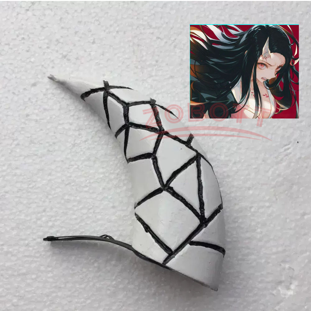 Anime Cosplay Nezuko - อะนิเมะเนซึโกะคอสเพลย์อุปกรณ์ประกอบฉากเครื่องประดับศีรษะคอสเพลย์คอสเพลย์เครื่องแต่งกายสำหรับฮาโลวีนปาร์ตี้คาร์นิวัลอุปกรณ์ประกอบฉากสำหรับเล่นบทบาทผู้หญิงอุปกรณ์เสริม