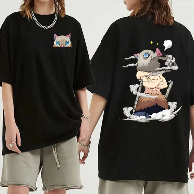 Cosplay Anime Tsunade - เทรนด์สุดฮอตฤดูร้อน 2026 เสื้อยืดลายการ์ตูนอนิเมะ Kimetsu No Yaiba