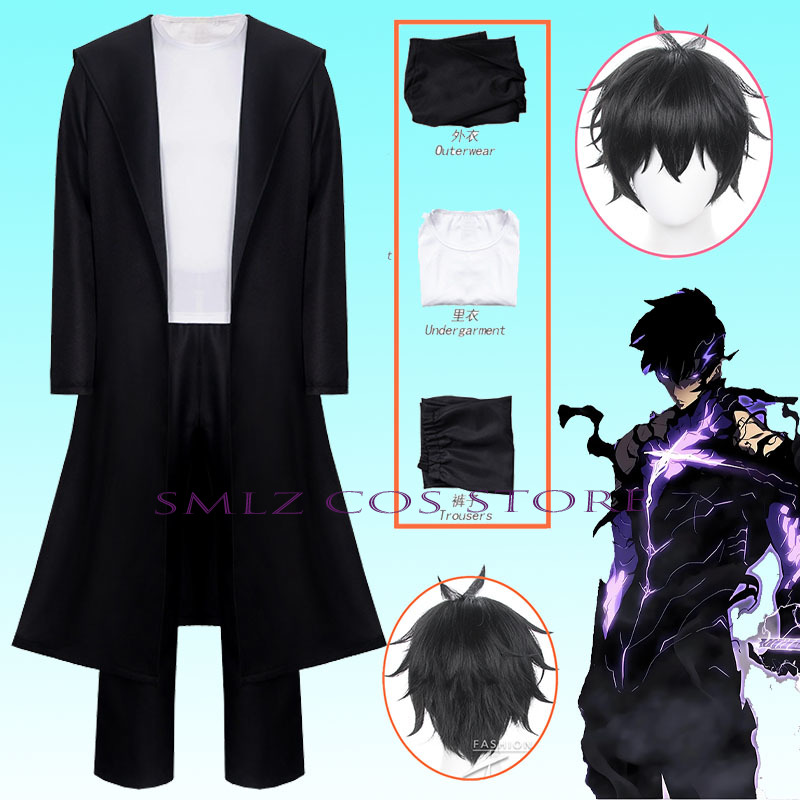 Cosplay Anime Solo - อะนิเมะKnight Killer Sung Jin-woo Solo Sung