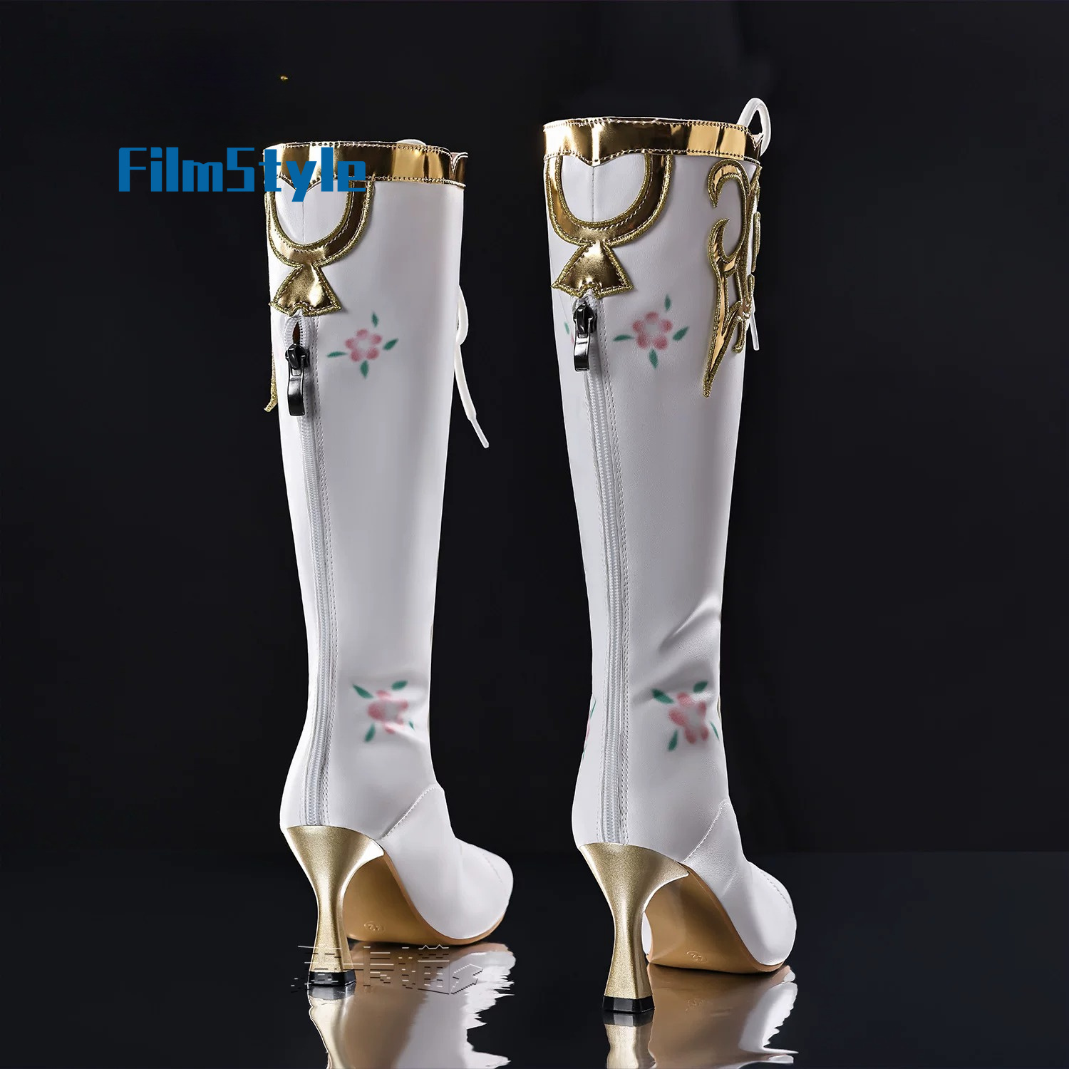Cosplay Anime Shoes - รองเท้าคอสเพลย์ตัวละครเอมิลี ไดเออร์ จากเกม Identity Ⅴ อุปกรณ์ประกอบฉากสำหรับงานปาร์ตี้ฮาโลวีนและงานคาร์นิวัล