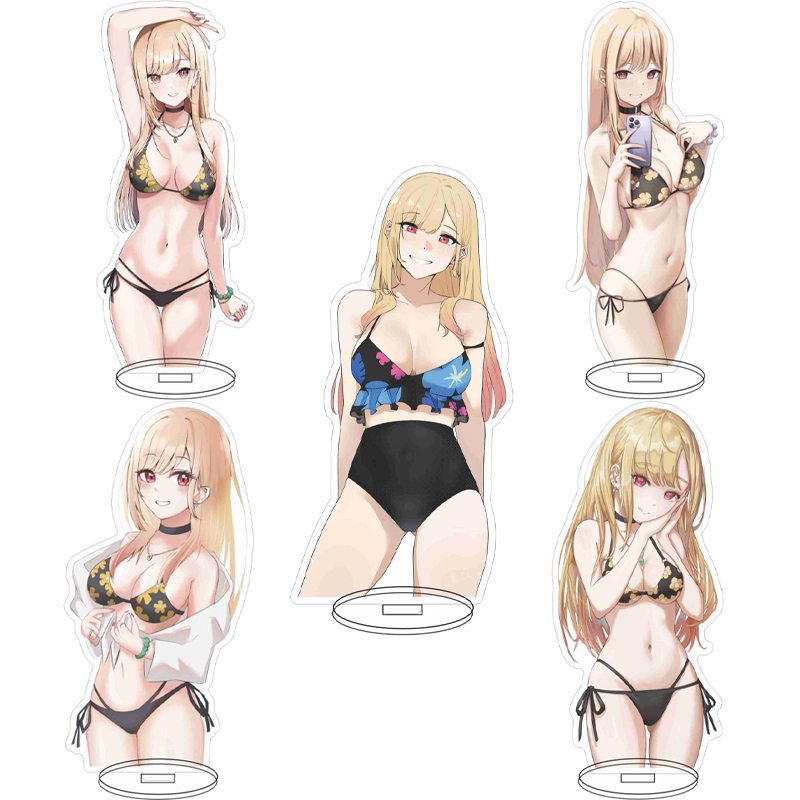 Anime Cosplay Rental - ฟิกเกอร์อะคริลิกตั้งโต๊ะขนาดใหญ่ 16 ซม. อนิเมะ My Dress-Up