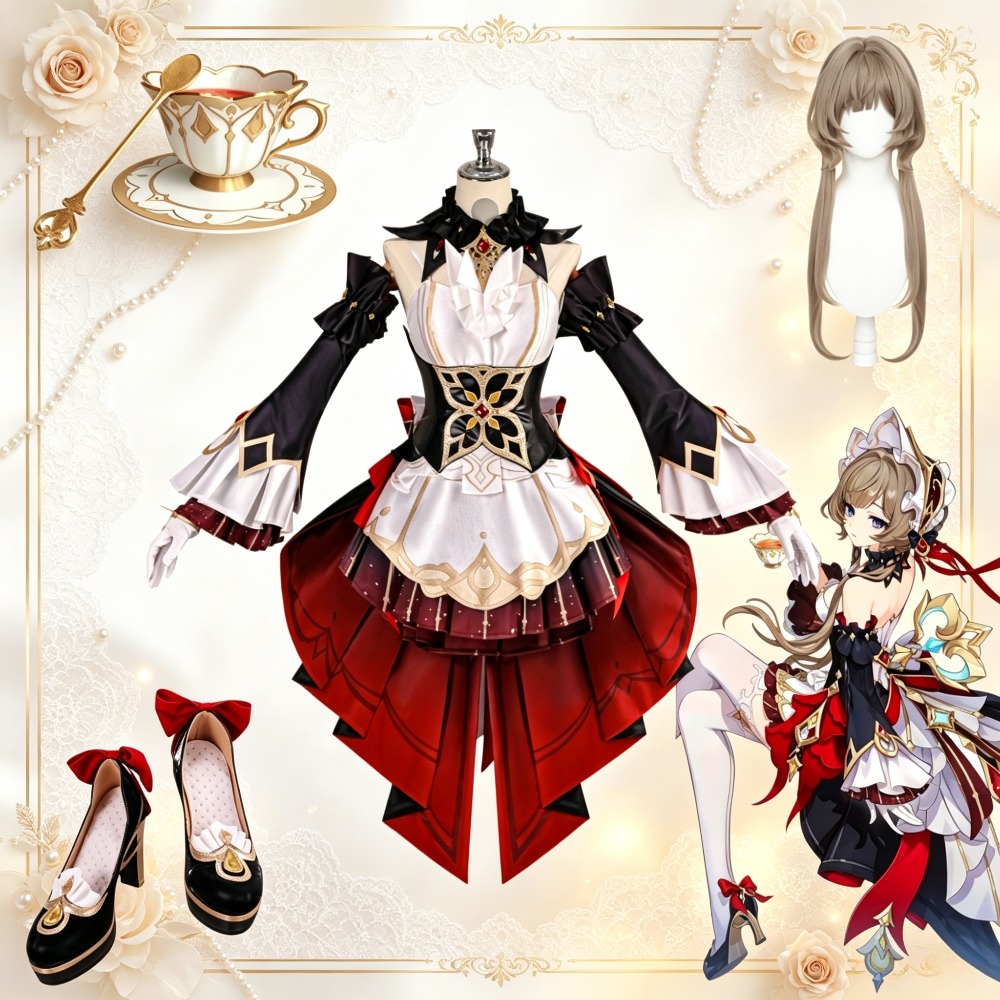 Anime Cosplay Characters - ชุดคอสเพลย์ Genshin Impact Sandrone The Marionette