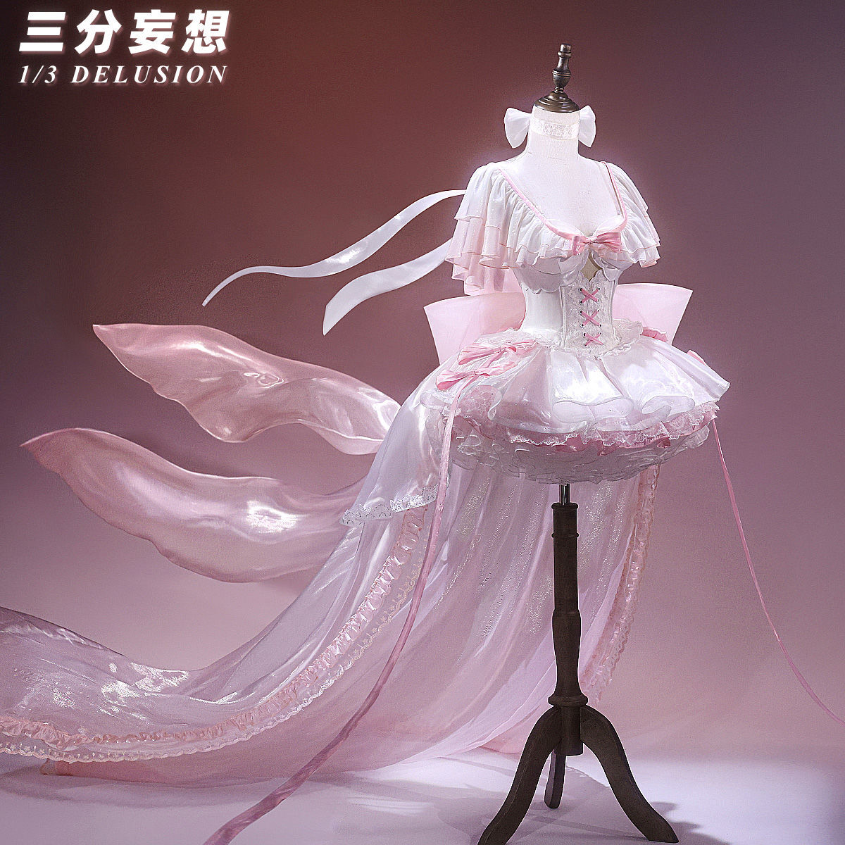 Anime Cosplay Lolita - ชุดคอสเพลย์คาเนเมะ มาโดกะ จากเรื่อง สาวน้อยเวทมนตร์ มาโดกะ มาจิก้า
