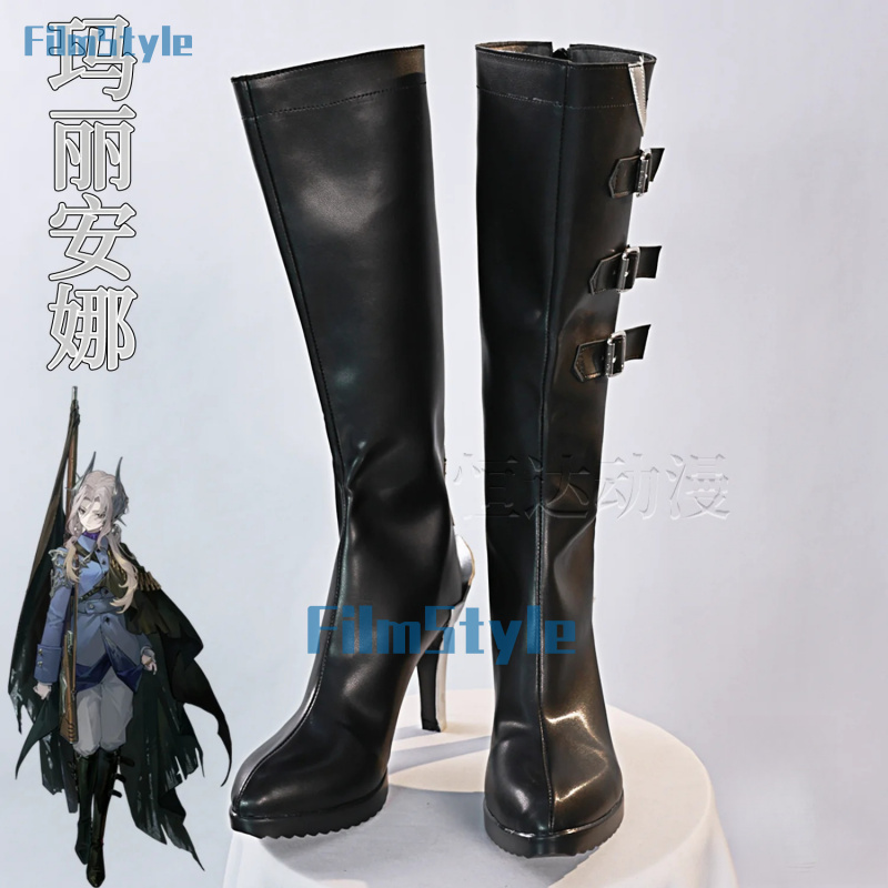 Cosplay Anime Shoes - รองเท้าคอสเพลย์เกม Reverse:1999 Sentinel ตัวละครอนิเมะ สำหรับงานฮาโลวีน งานคาร์นิวัล