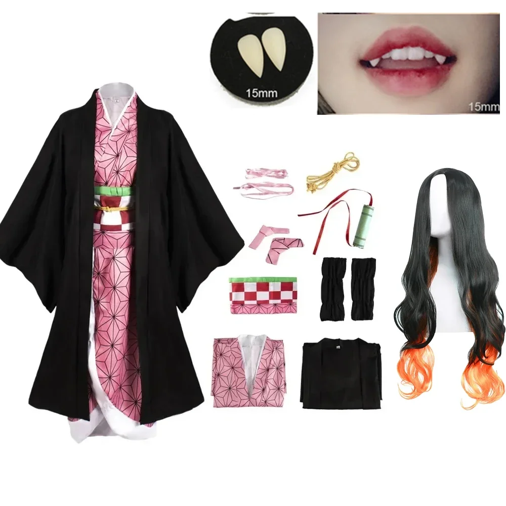 ชุดคอสเพลย์คามาโดะ เนซึโกะ อนิ - Anime Cosplay Nezuko บทวิจารณ์และราคา