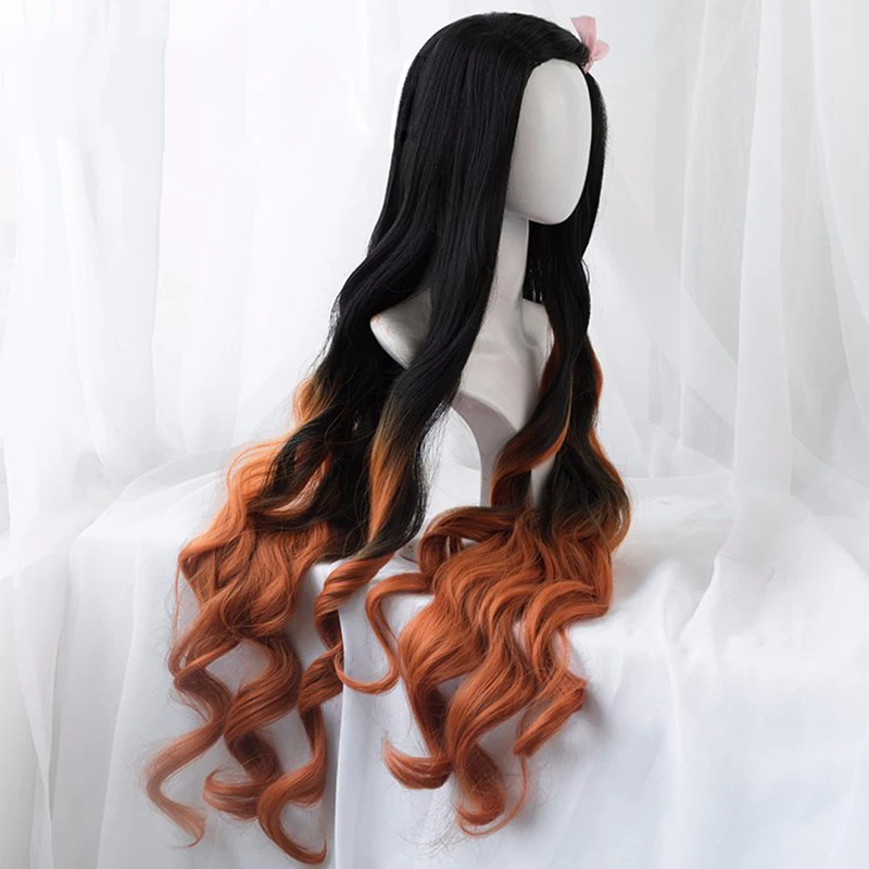 คามาโดะ เนซึโกะวิกผม เนซึโกะคอ - Anime Cosplay Nezuko บทวิจารณ์และราคา