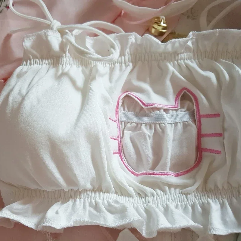 ญี่ปุ่นอะนิเมะแมวสาว Bra กางเก - Anime Cosplay Lolita บทวิจารณ์และราคา
