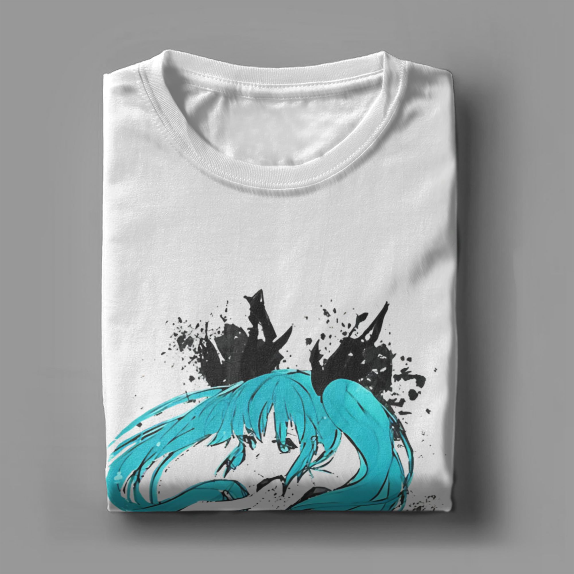 ฮัตสึเนะ มิกุเสื้อยืดผู้ชายผู้ - Anime Cosplay Ideas Female บทวิจารณ์และราคา