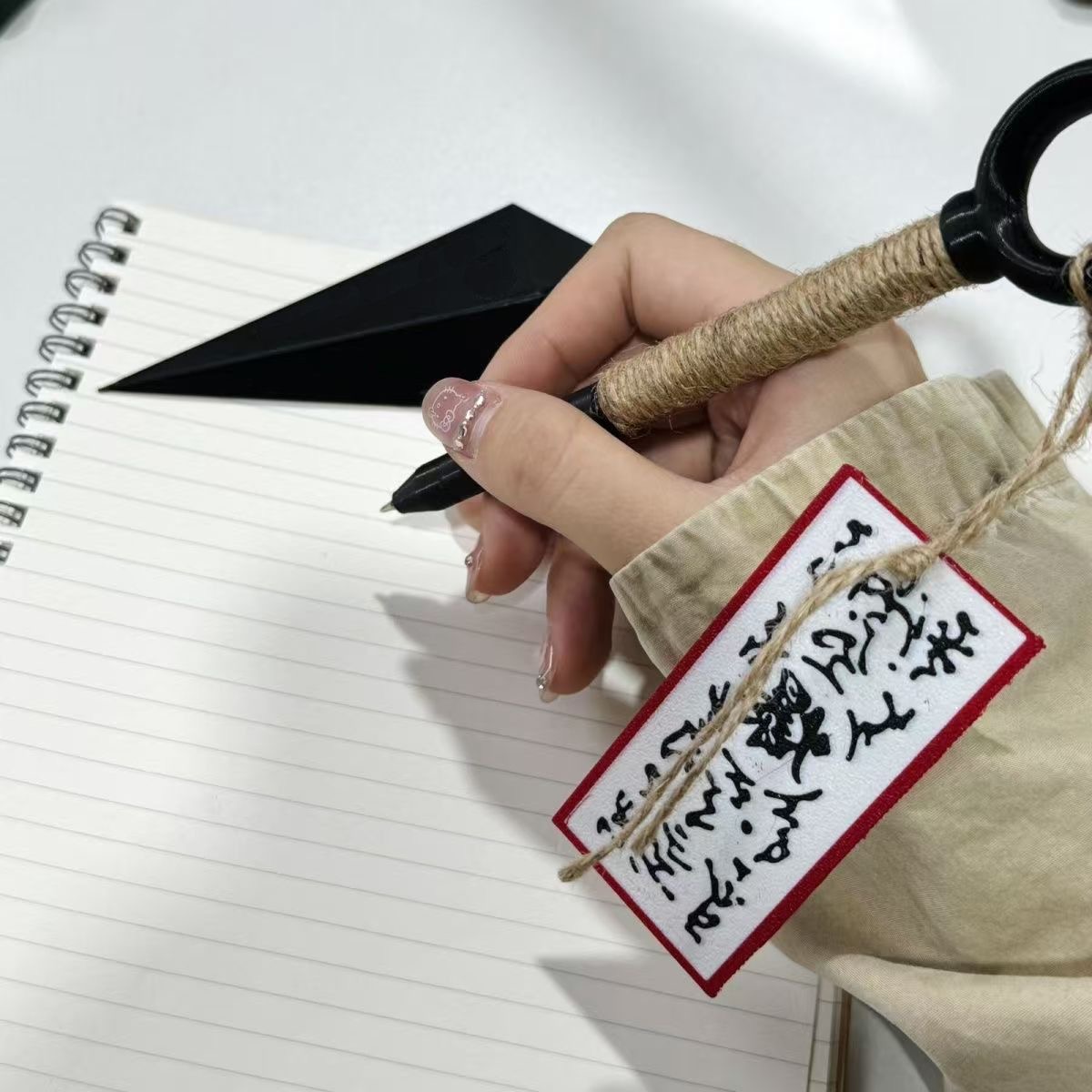 ปากกาเจลรูปทรงชูริเคนอนิเมะสุด - Naruto Headband Metal บทวิจารณ์และราคา