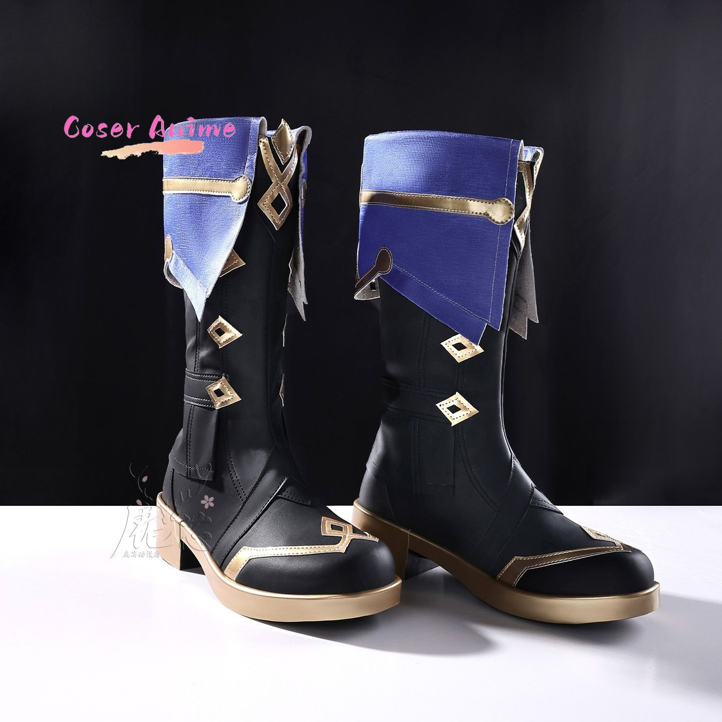 รองเท้าคอสเพลย์มิตยาจากเกม Gen - Cosplay Anime Shoes บทวิจารณ์และราคา