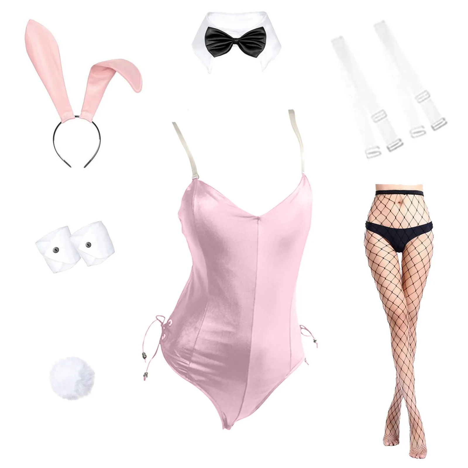 2025 สตรีกระต่ายสาวชุดอะนิเมะฮ - Cosplay Anime Bunny Girl บทวิจารณ์และราคา