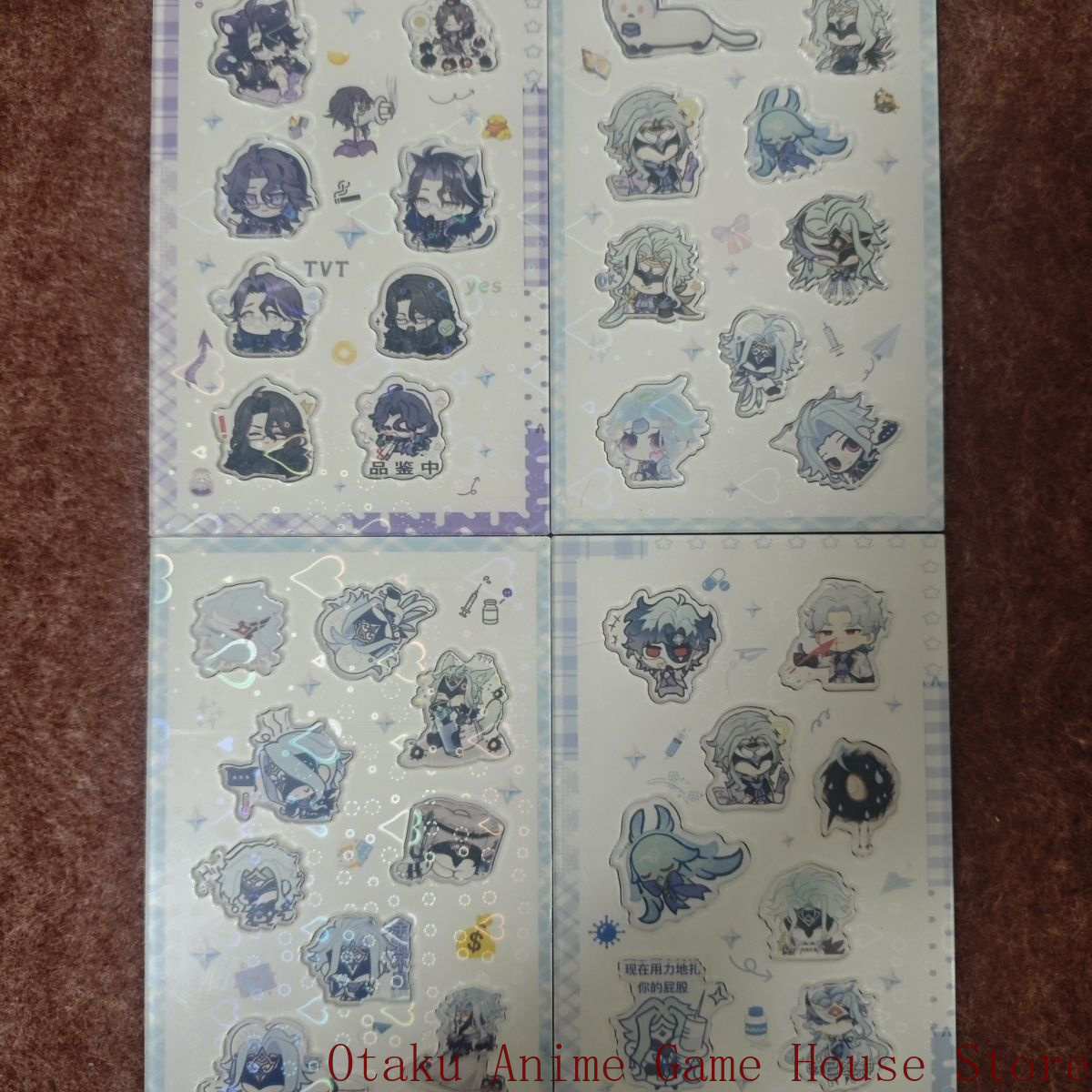 สติกเกอร์อะคริลิก Genshin Impa - Anime Cosplay Diy บทวิจารณ์และราคา