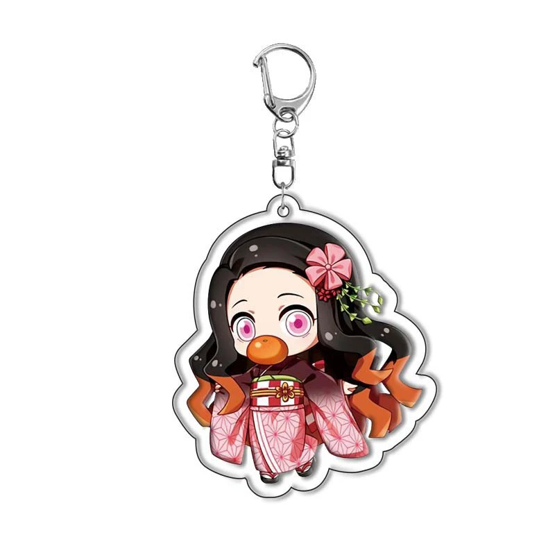 อะคริลิคพวงกุญแจลายการ์ตูนอนิเ - Anime Cosplay Nezuko บทวิจารณ์และราคา