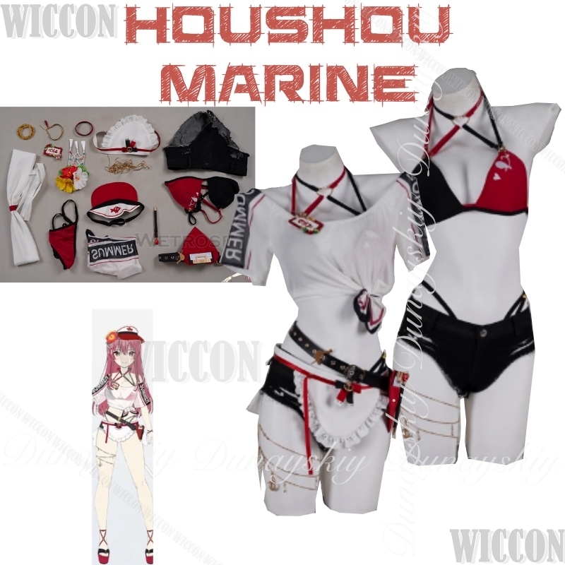 Hololive เกม Virtual Anchor JP - Anime Cosplay Marin บทวิจารณ์และราคา