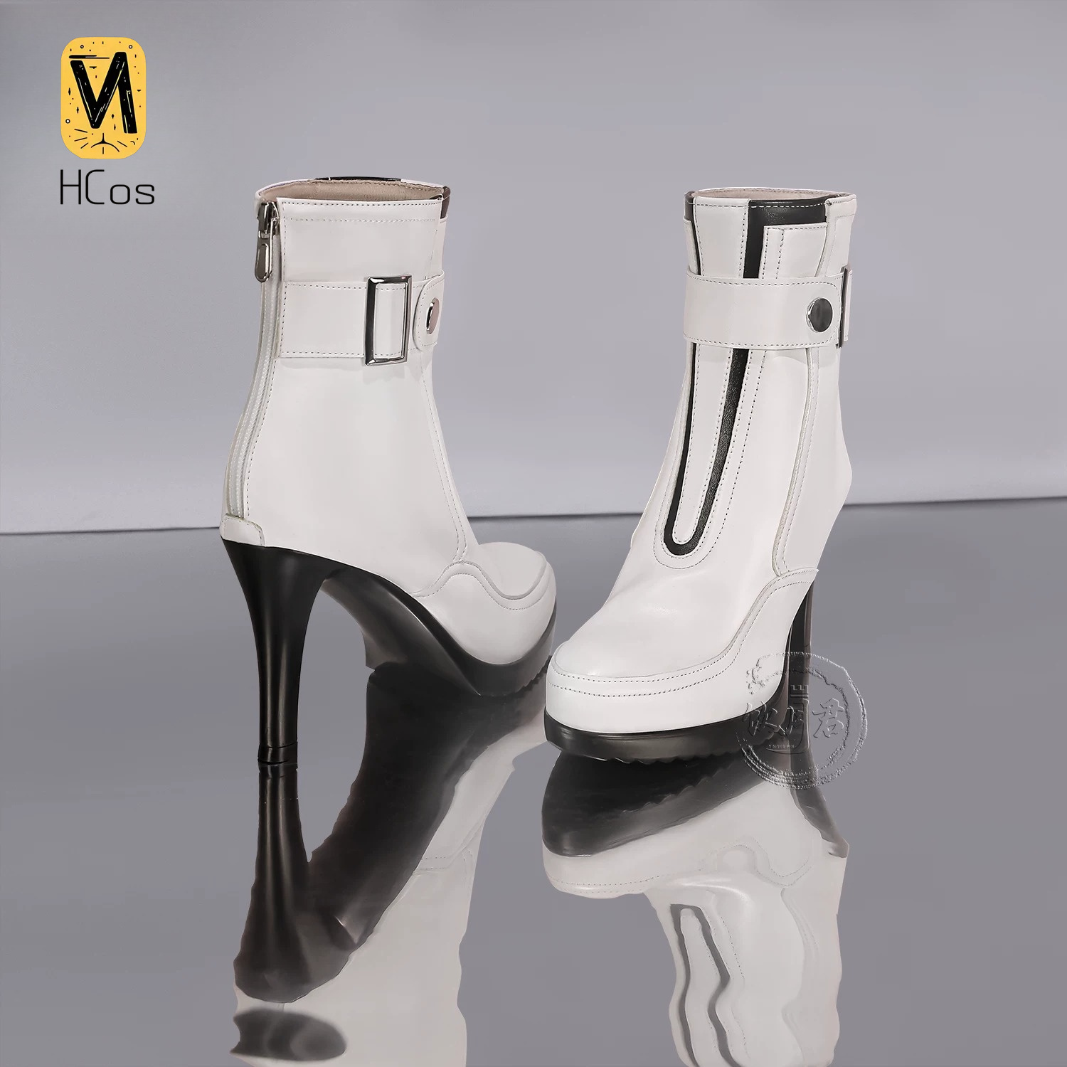 ชุดคอสเพลย์แฮนด์เมด: Honkai: S - Cosplay Anime Shoes บทวิจารณ์และราคา