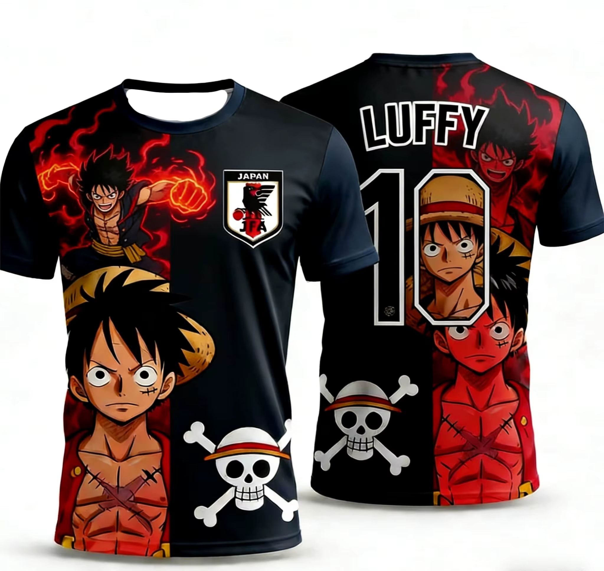 เสื้อฟุตบอลคอลแลบอนิเมะวันพีซล - Quick Anime Cosplay บทวิจารณ์และราคา