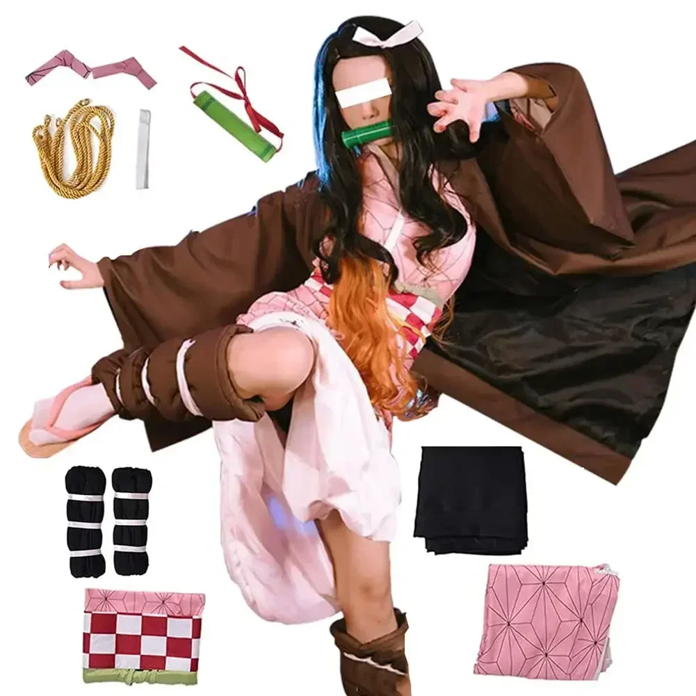 ชุดคอสเพลย์อนิเมะใหม่ปี 2026 ค - Anime Cosplay Nezuko บทวิจารณ์และราคา