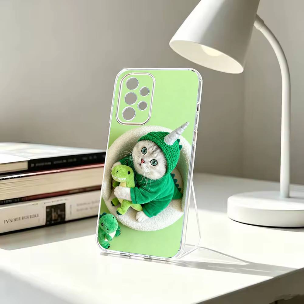 เคสโทรศัพท์ลายแมวน่ารักสำหรับ  - Anime Cosplay Quotes บทวิจารณ์และราคา