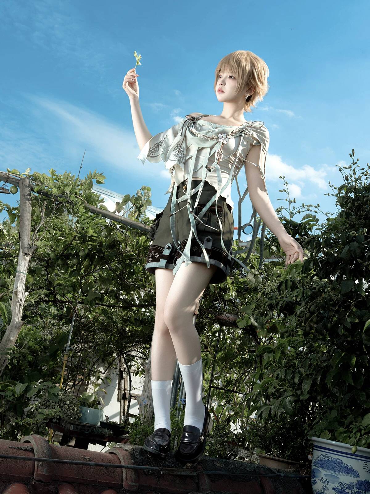 กางเกงขาสั้นโลลิต้าสไตล์เจ้าชา - Anime Cosplay Lolita บทวิจารณ์และราคา