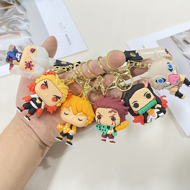 พวงกุญแจดาบพิฆาตอสูร 41 แบบ ตั - Anime Cosplay Nezuko บทวิจารณ์และราคา