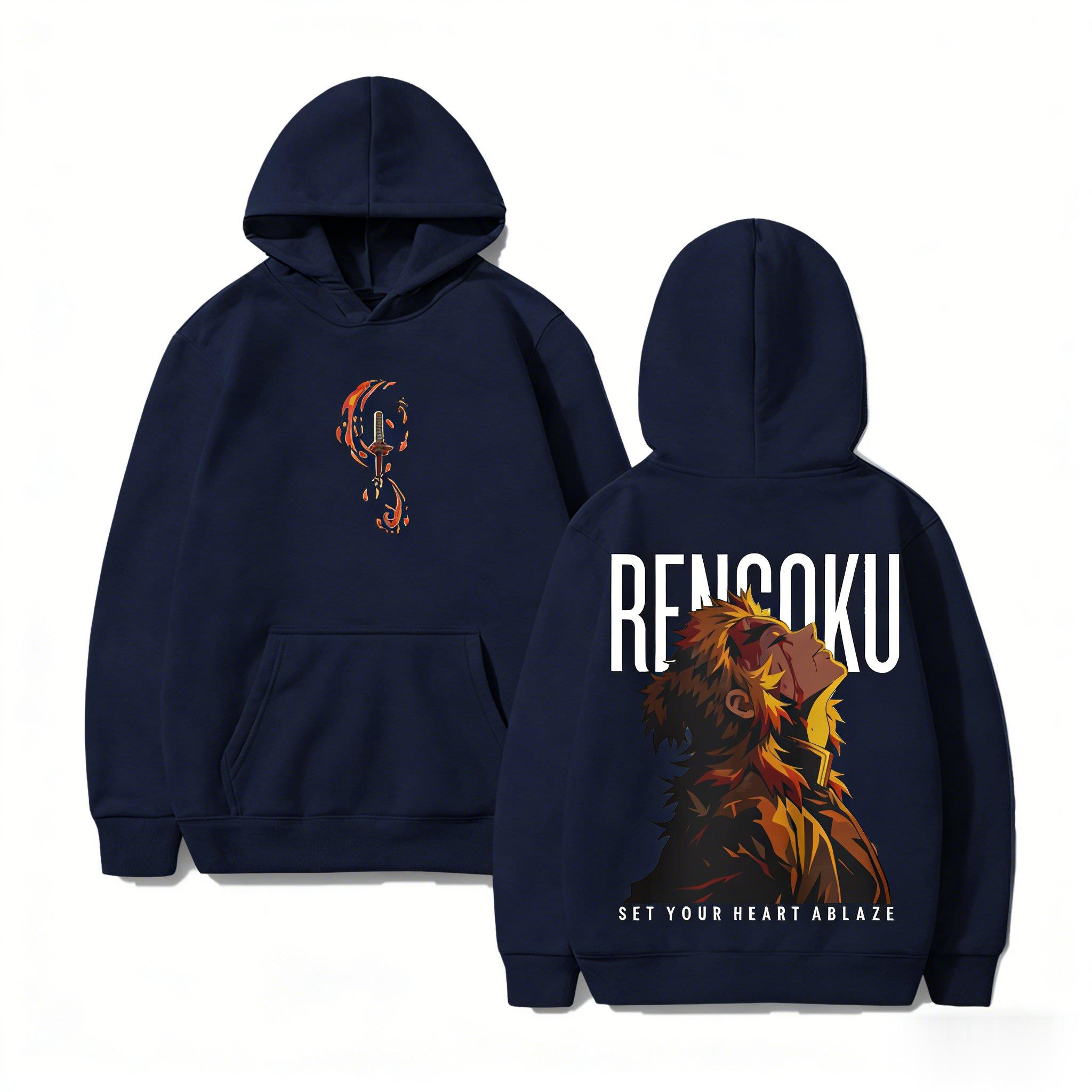 เสื้อฮู้ดลายเรนโกคุ ดาบพิฆาตอส - Cosplay Anime Tsunade บทวิจารณ์และราคา