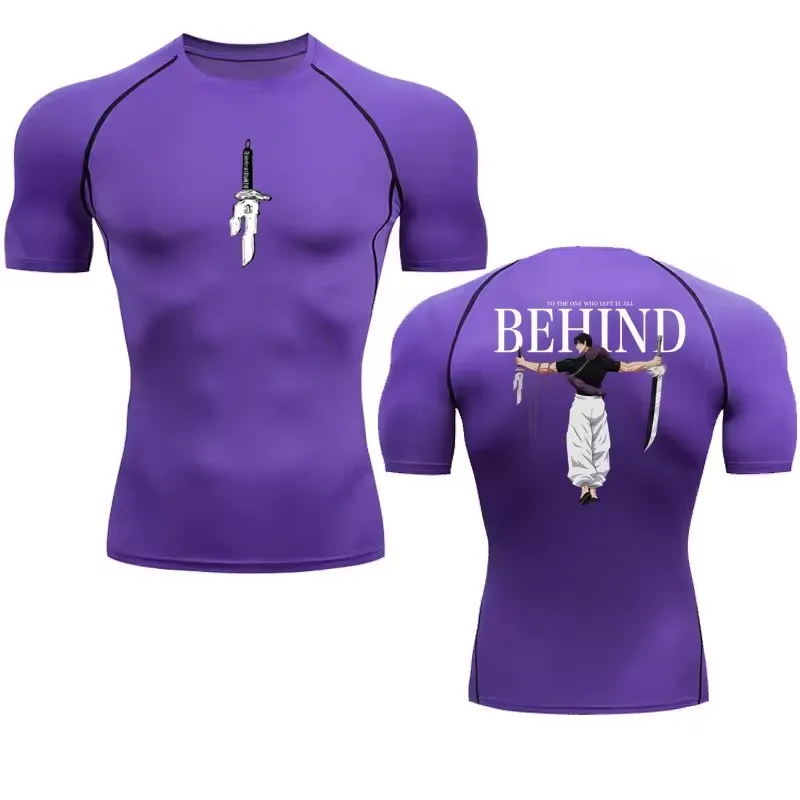 เสื้อรัดกล้ามเนื้อผู้ชายลายอนิ - Quick Anime Cosplay บทวิจารณ์และราคา