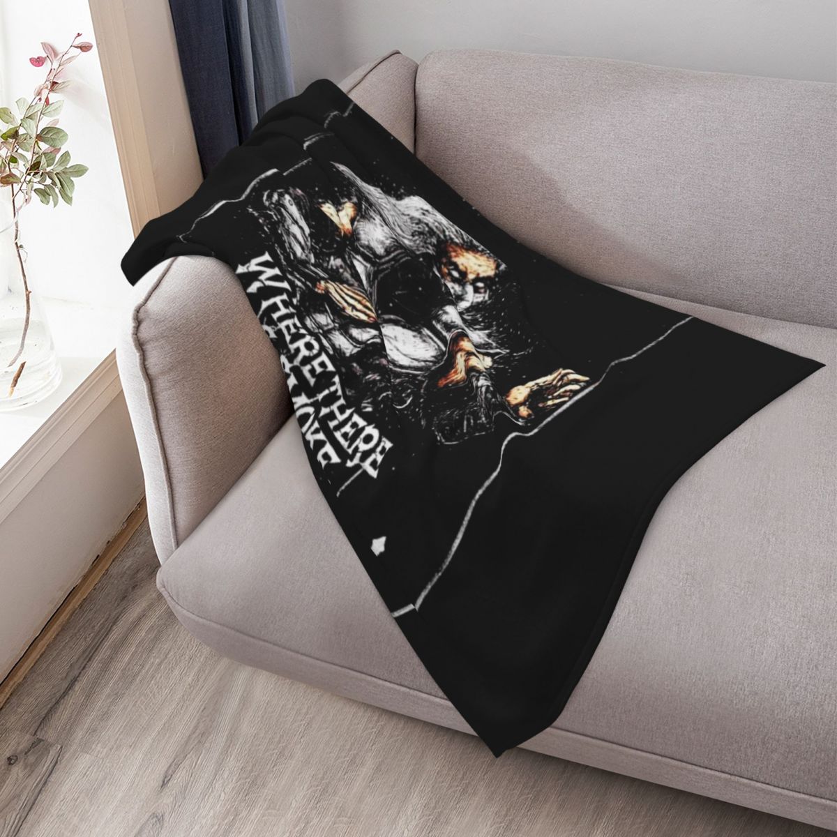 ผ้าห่มคลุมลายคำคม Mortal Komba - Anime Cosplay Quotes บทวิจารณ์และราคา