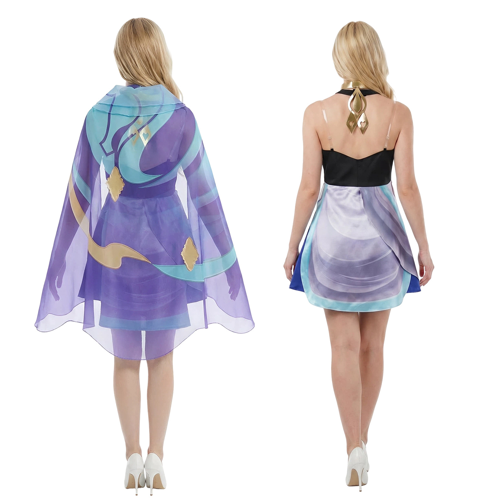 ชุดโดเลียพร้อมผ้าโพกศีรษะคอสเพ - Anime Cosplay Characters บทวิจารณ์และราคา