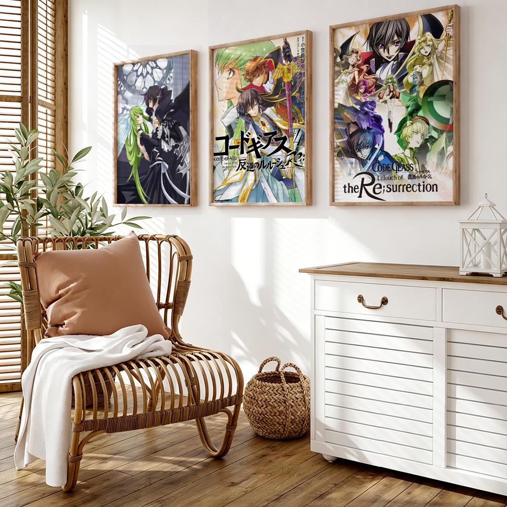 โปสเตอร์อนิเมะ Code G-Geass Ze - Anime Cosplay Wallpaper บทวิจารณ์และราคา