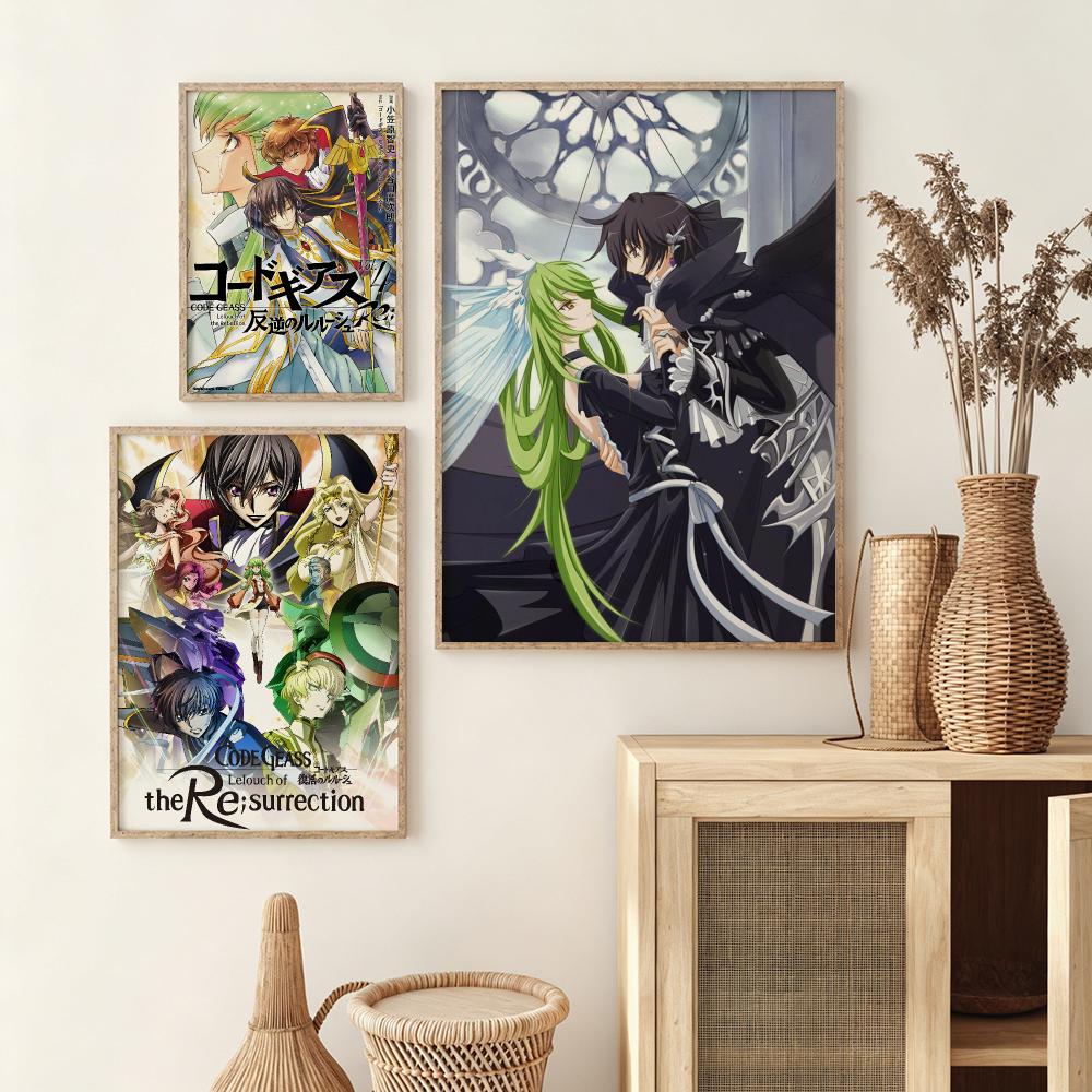 โปสเตอร์อนิเมะ Code G-Geass Ze - Anime Cosplay Wallpaper บทวิจารณ์และราคา