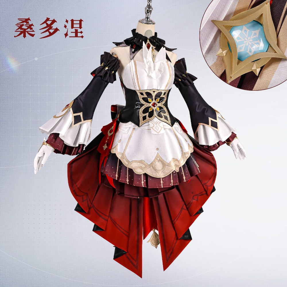 ชุดคอสเพลย์ Genshin Impact San - Anime Cosplay Characters บทวิจารณ์และราคา