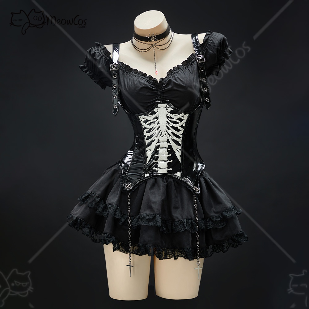 ชุดคอสเพลย์ฮาโลวีน MEOWCOS Mis - Anime Cosplay Com บทวิจารณ์และราคา