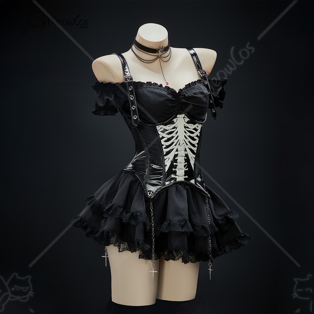 ชุดคอสเพลย์ฮาโลวีน MEOWCOS Mis - Anime Cosplay Com บทวิจารณ์และราคา
