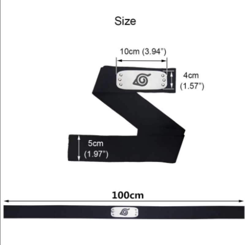ที่คาดผมโลหะสองมิติลายการ์ตูนน - Naruto Headband Metal บทวิจารณ์และราคา